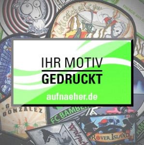 Aufnäher gedrucktes Motiv