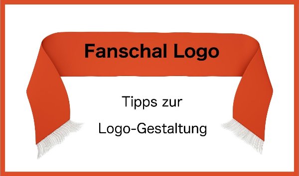 Fanschal Logo Gestaltung