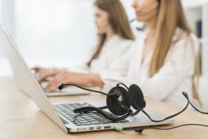 People Working Call Center