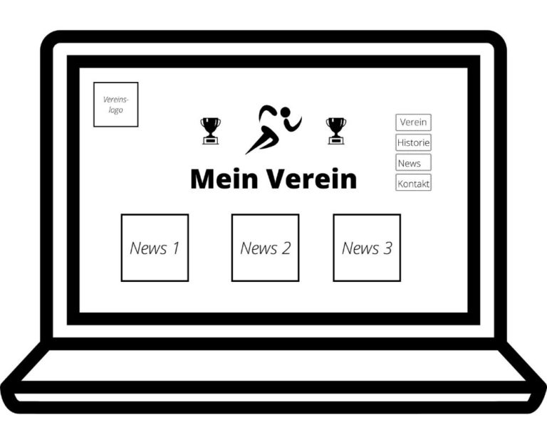 Vereinswebsite Struktur