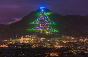 Gubbio Weihnachtsbaum