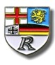 Anstecknadeln Muster Wappen mit R