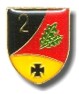 Anstecknadeln Muster Wappen in Deutschlandfarben
