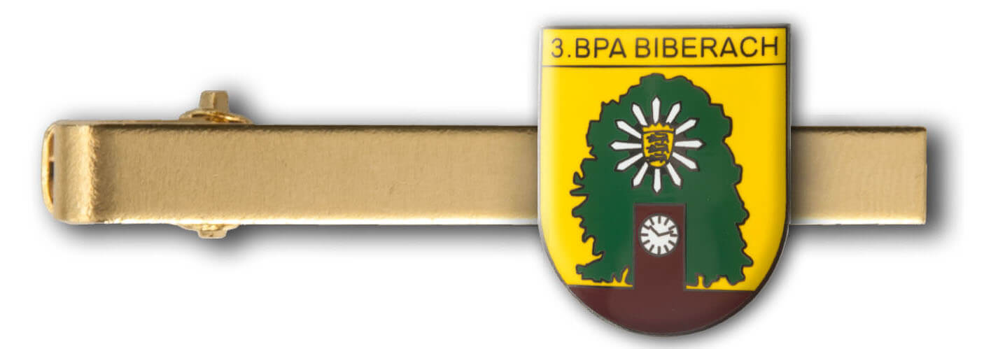 Anstecknadeln mit Krawattenklammern 3. BPA Biberach