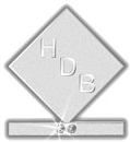 Anstecknadel mit zwei Edelsteinen