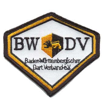Aufnäher Sportverein Baden-Würtembergischer Dart Verband e. V.