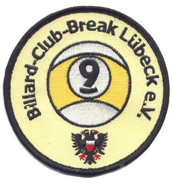 Aufnäher Sportverein Billard-Club-Break Lübeck e. V.