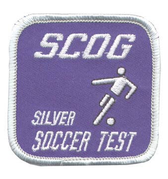 Aufnäher Sportverein SCOG - Silver soccer test