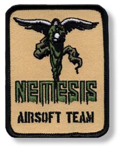 Aufnäher Airsoft Nemesis Airsoft Team