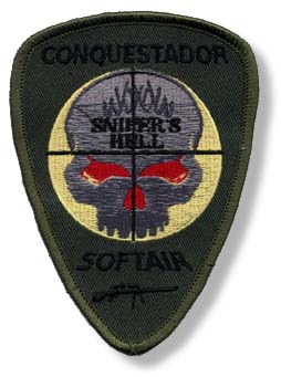 Aufnäher Airsoft Conquestador Softair Aufnäher Airsoft Conquestador Softair