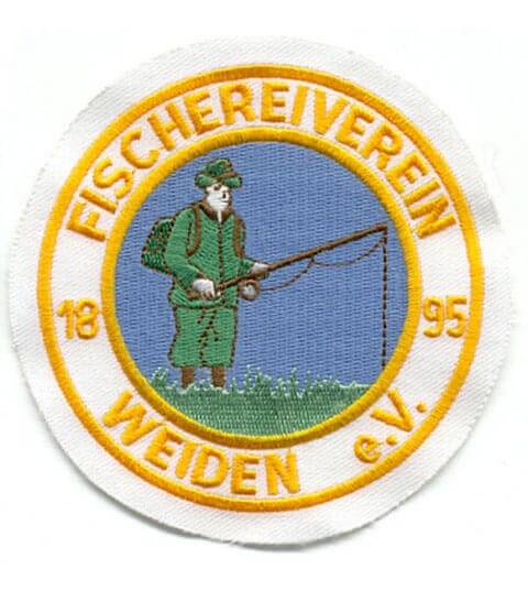 Aufnäher Angelsportverein/Fischereiverein Weiden<br><br>