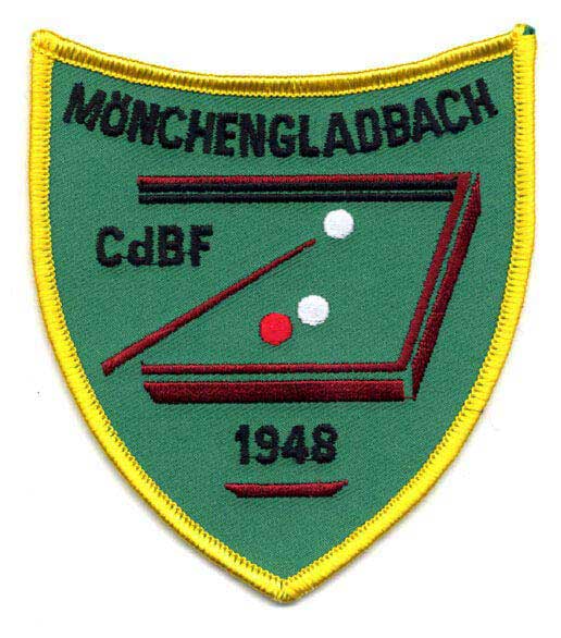 Aufnäher mit 50 % Bestickung Mönchengladbach