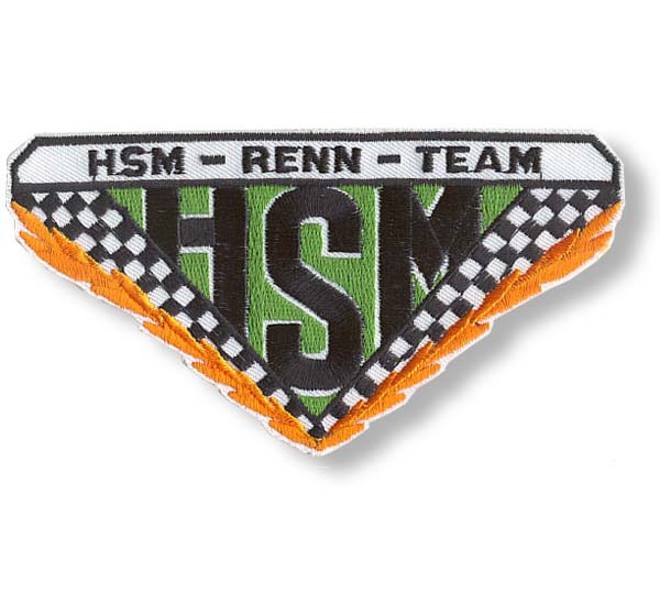 Aufnäher Motorsportvereine HSM Renn-Team