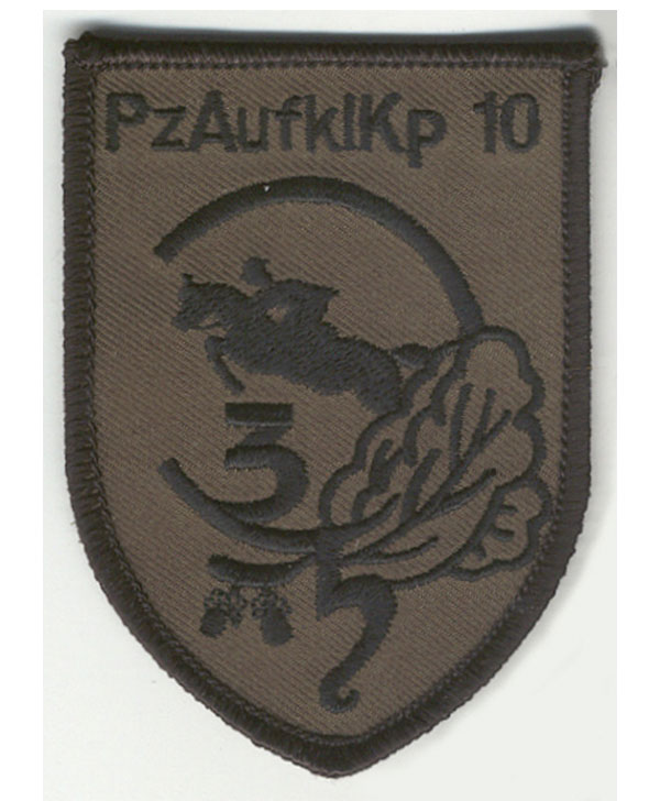 Aufnäher Bundeswehr PzAufklKp Panzer­aufklärungs­­kompanie