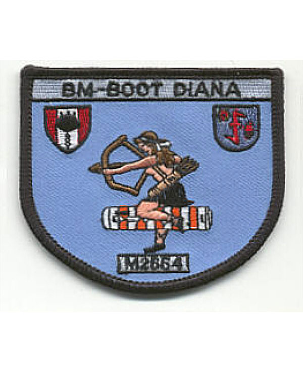 Aufnäher Bundeswehr BM-Boot Diana