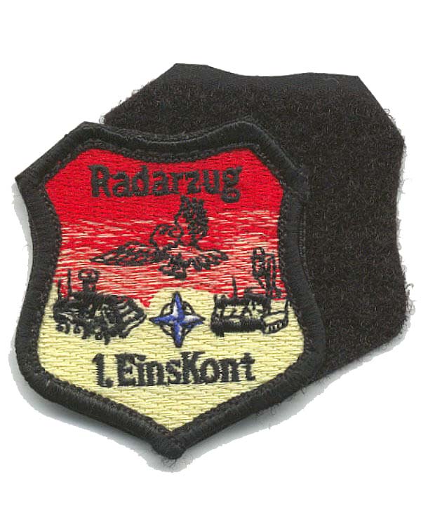 Aufnäher Bundeswehr Radarzug