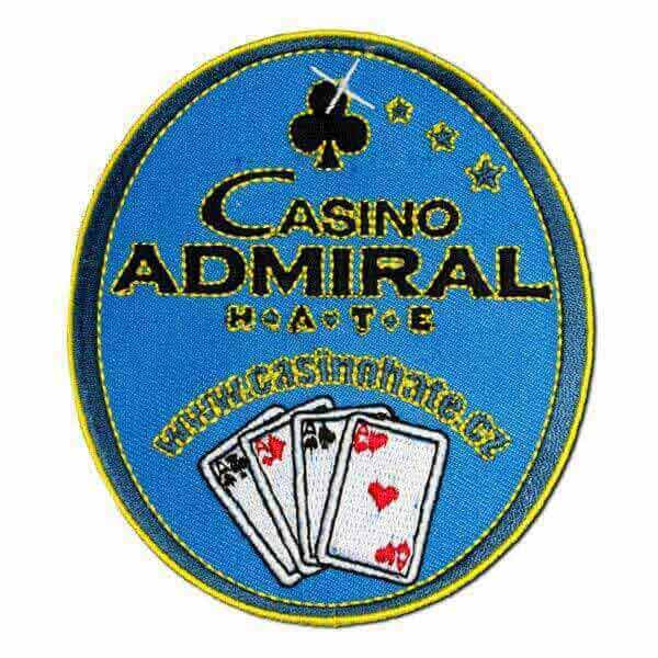 gestickter Aufnäher Casino Admiral