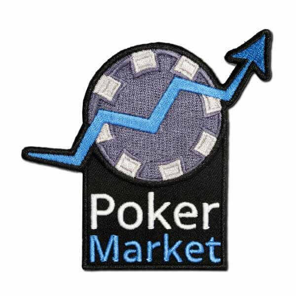 Aufnäher Poker Market
