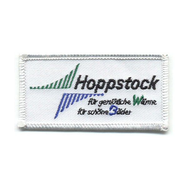 gestickter Aufnäher Hoppstock