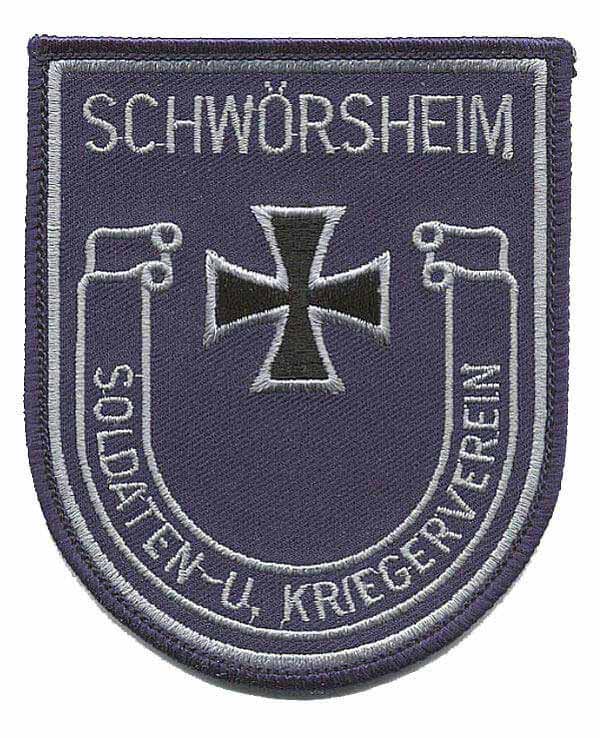 Aufnäher Reservistenverein/Soldatenverein Schwörsheim