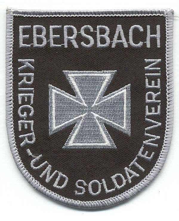 Aufnäher Reservistenverein/Soldatenverein Ebersbach