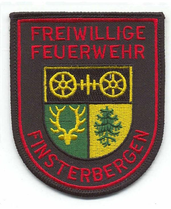 Aufnäher Feuerwehr Finsterbergen<br><br>