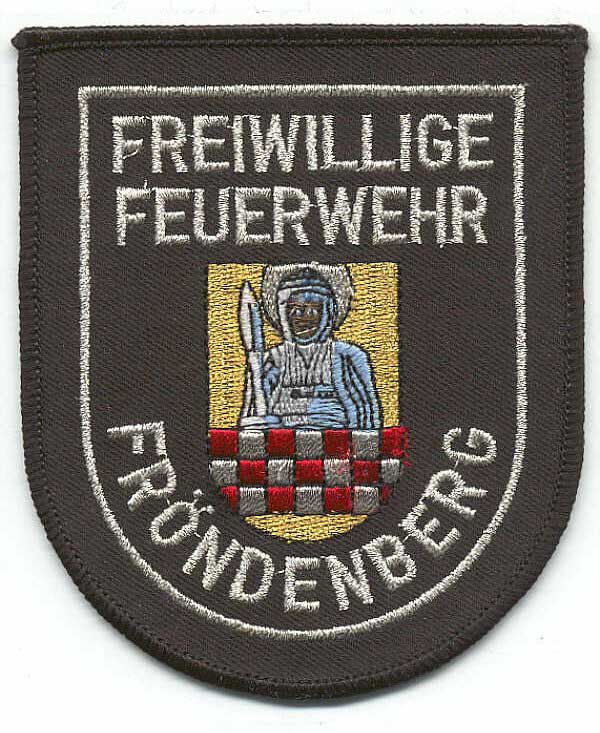 Aufnäher Feuerwehr Fröndenberg
