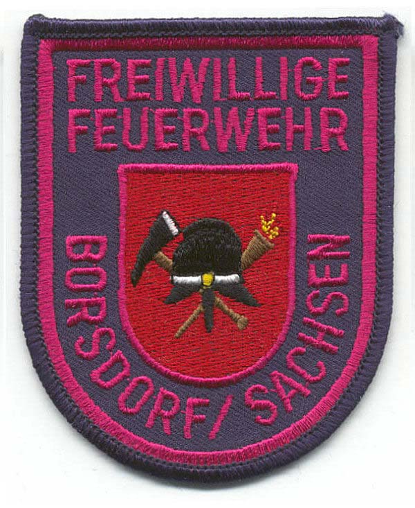 Aufnäher Feuerwehr Borsdorf / Sachsen