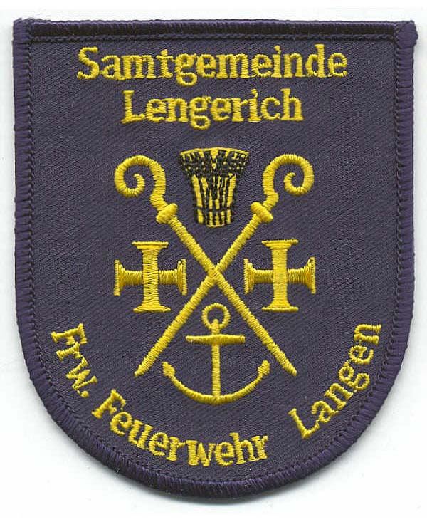 Aufnäher Feuerwehr Samtgemeinde Lengerich, Langen