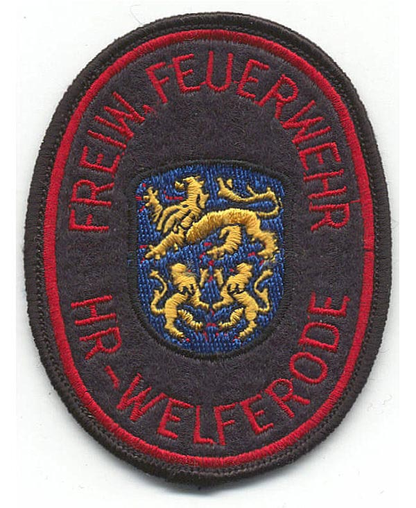Aufnäher Feuerwehr HR, Welferode