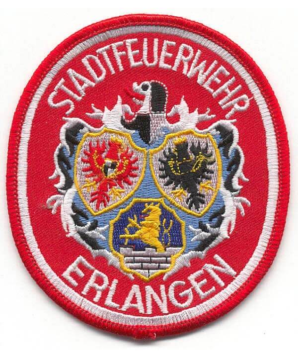 Aufnäher Feuerwehr Erlangen