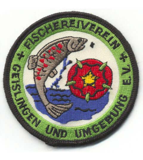 Aufnäher Angelsportverein/Fischereiverein Geislingen und Umgebung