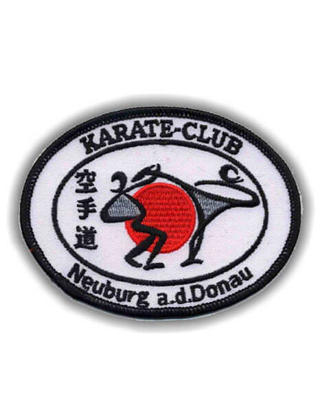 Aufnäher Kampfsport Karate-Club Neuburg a. d. Donau