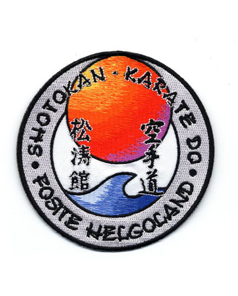 Aufnäher Kampfsport Shotokan Karate Fosite Helgoland