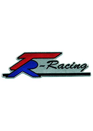 Aufnäher mit Laserschnitt TR Racing