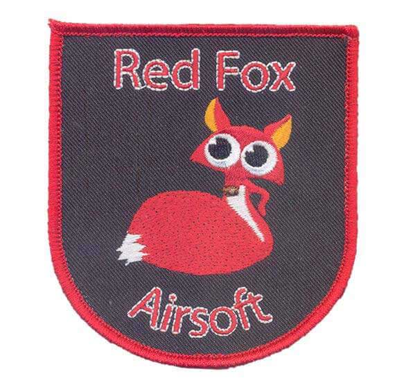Paintball Aufnäher Red Fox Airsoft