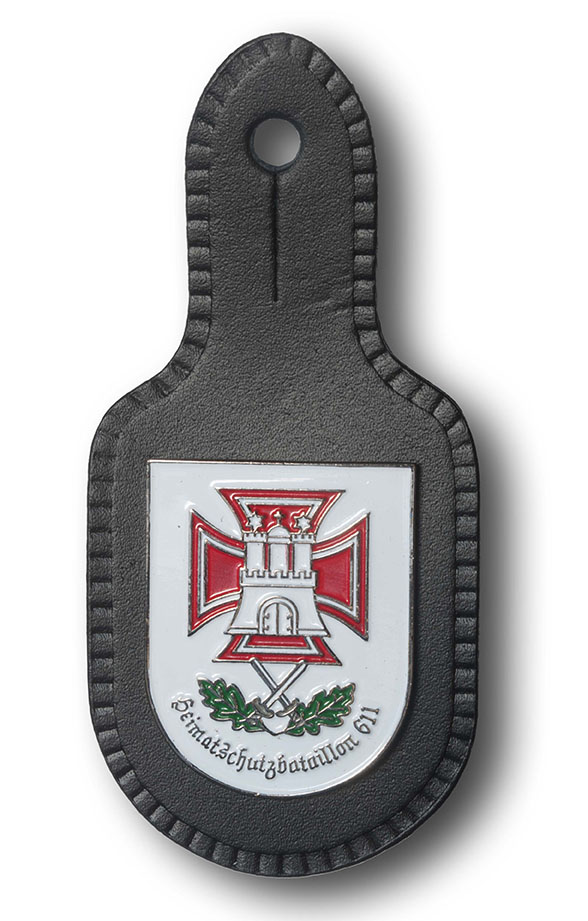 Verbandsabzeichen / Brusttaschenanhänger Ausführung A Heimatschutzbataillon 611