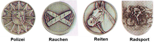 Motive Organisatoren, Ostfriesland, Polizei, Quiz, Rhönrad, Radsport, Reiten, Rauchen