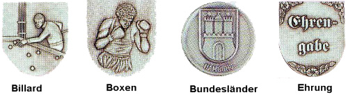 Motive Billard, Bodybuilding, Boßeln, Bowling, Boxen, Bundesländer
