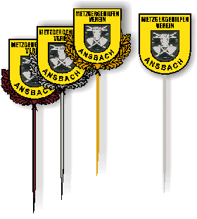Ehrennadel mit Kranz