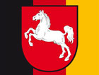 Bundesländerfahnen Niedersachsen