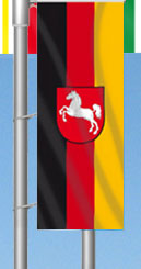 Bundesländerfahnen Niedersachsen