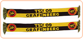 Jacquard-Fanschal: TSV 09 Gräfenberg