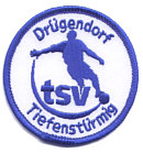 Fußball Aufnäher TSV Drügendorf Tiefenstürmig