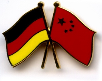 Freundschafts-Pin Deutschland-China