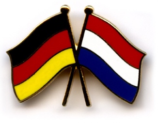 Freundschafts-Pin Deutschland-Holland