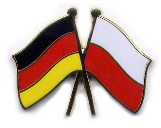 Freundschafts-Pin Deutschland-Polen