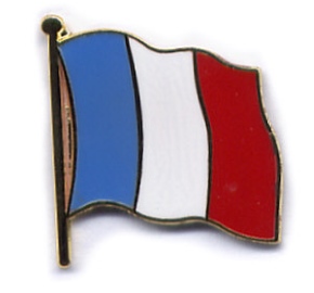 Pin - Flagge von Frankreich