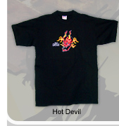 T-Shirt mit Aufdruck Hot Devil