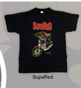 T-Shirt mit Aufdruck SupaRed